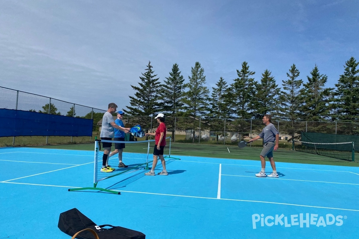 Play Pickleball At Washington Island, Door County: Court Information ...